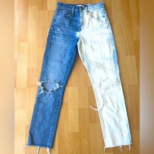 Madewell High-Rise Slim Boyjean